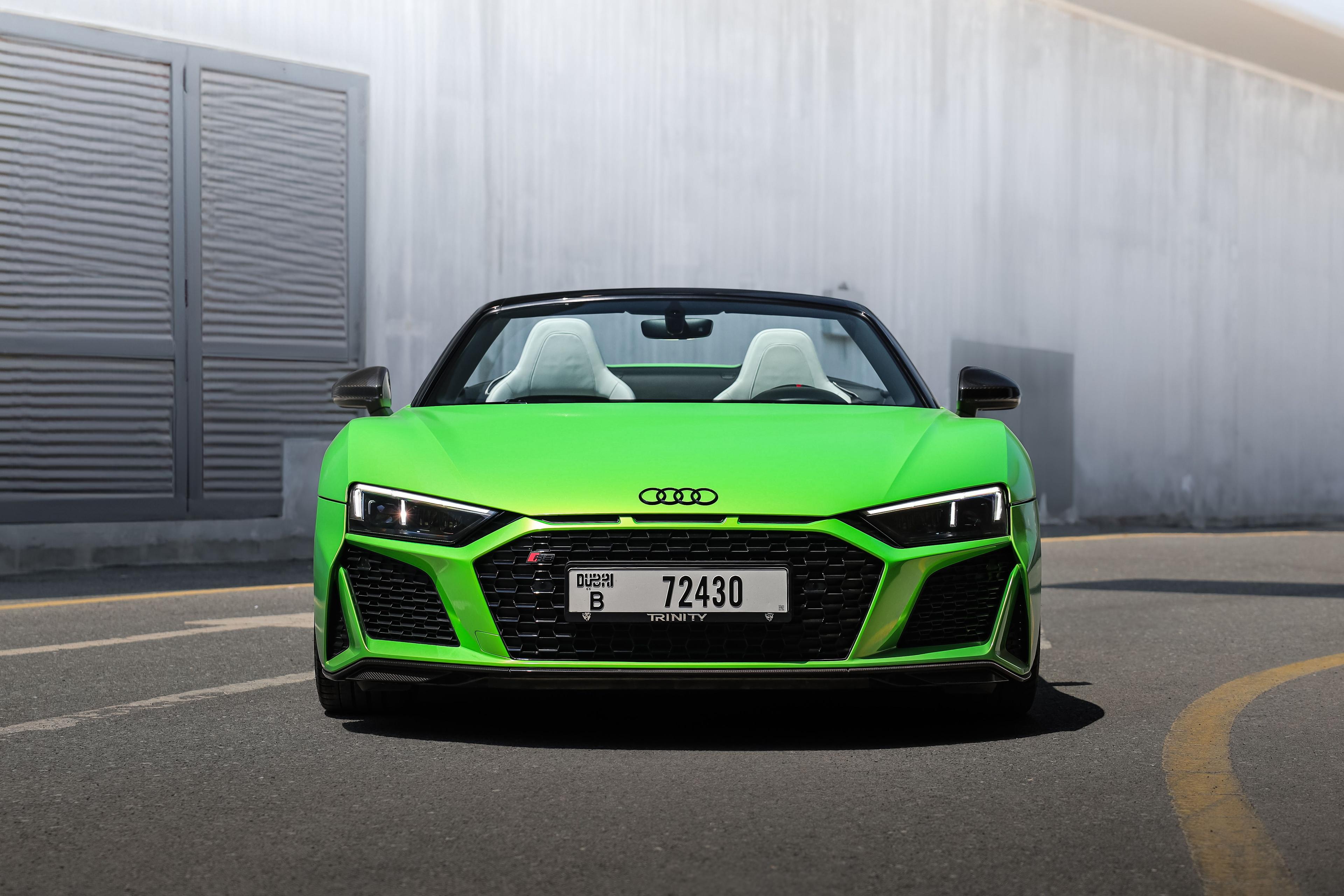 Audi R8 Spyder performance