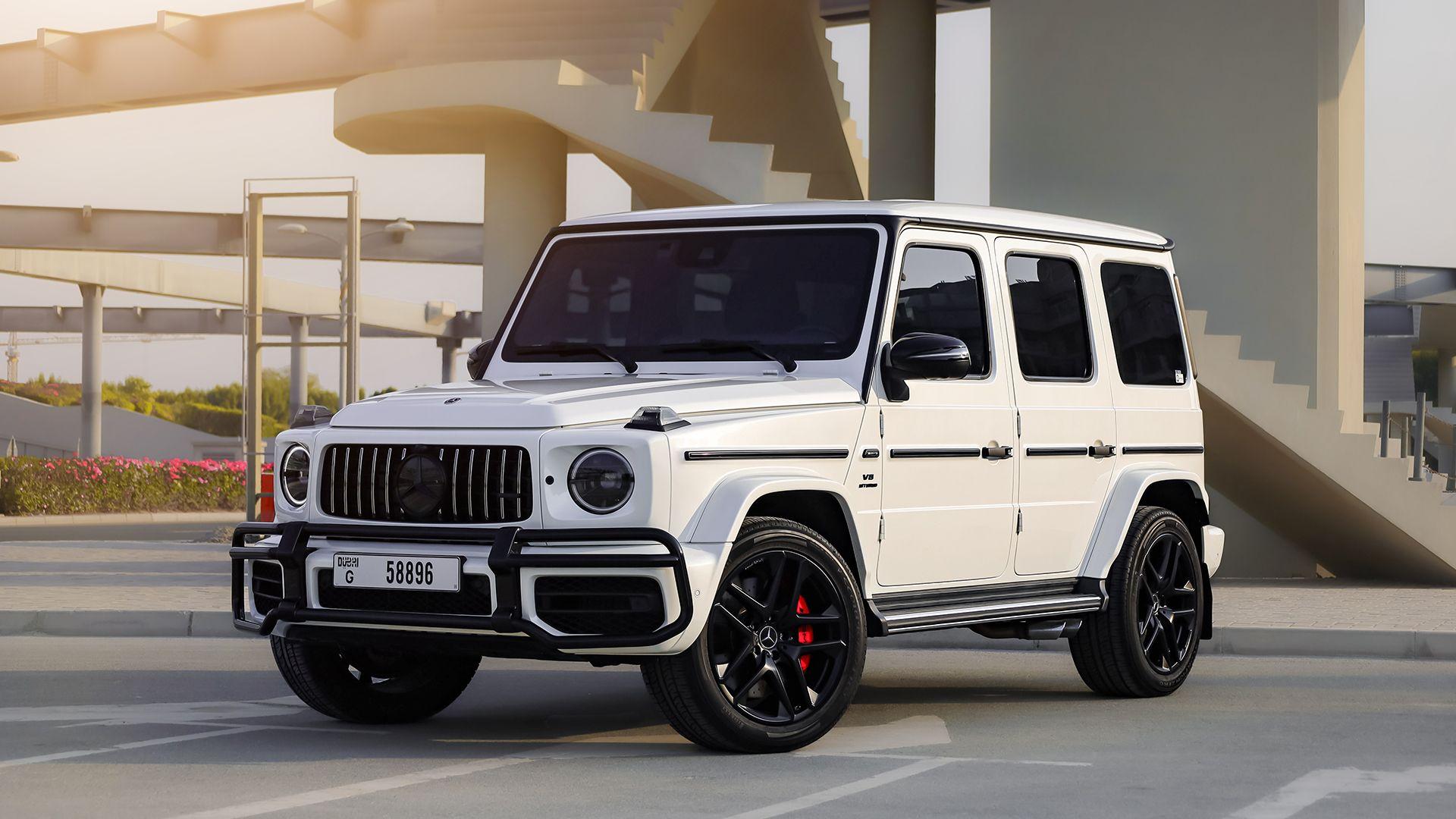 Mercedes G63 White