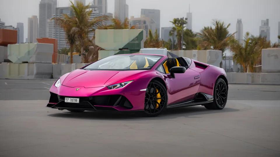 Lamborghini Huracan EVO Spyder - 885x460