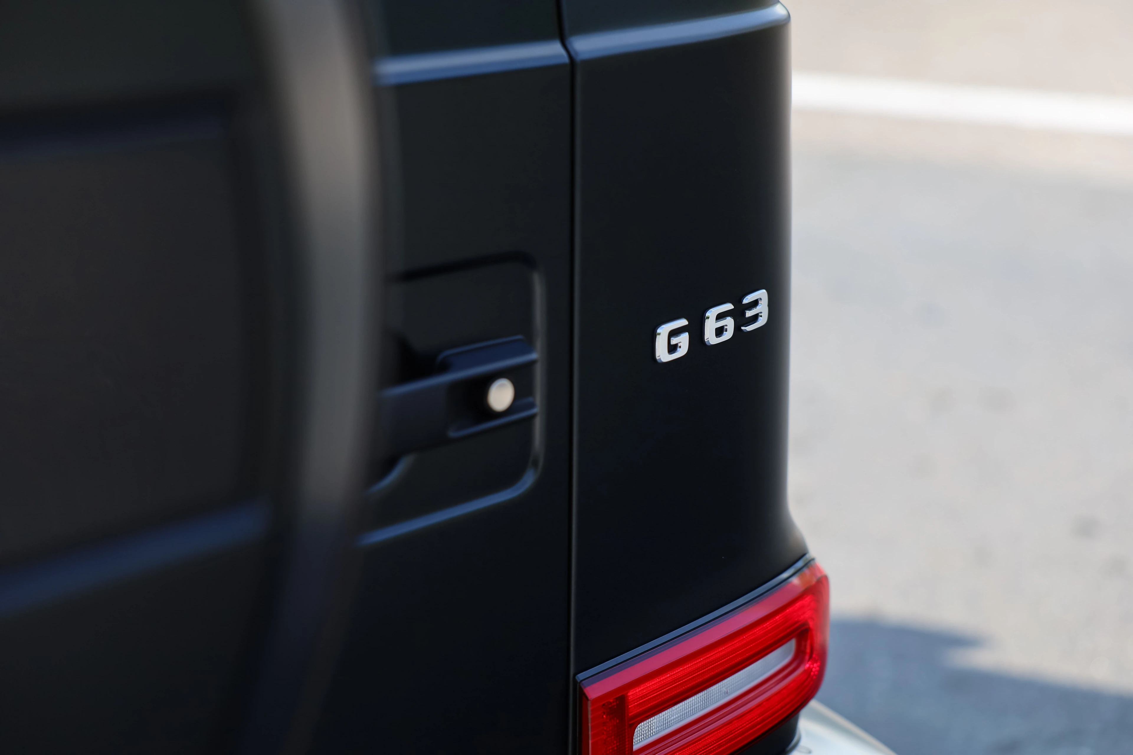 Mercedes G63 AMG Black matte