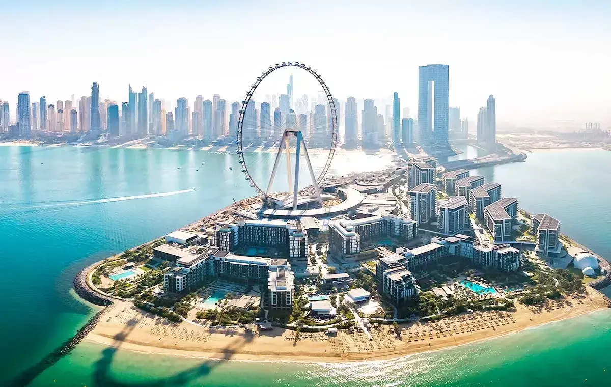 Чем заняться на острове Bluewaters Island в Дубае