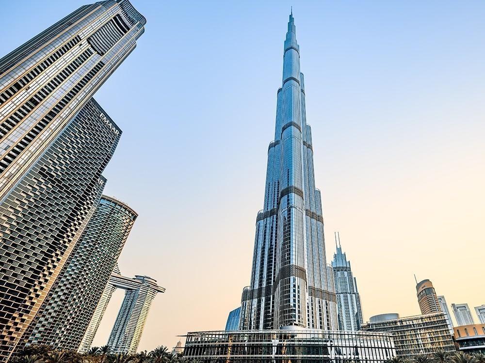 Visiting Burj Khalifa in Dubai
