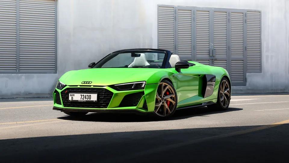 Audi R8 Spyder performance - 885x460