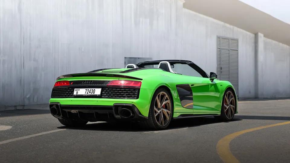 Audi R8 Spyder performance