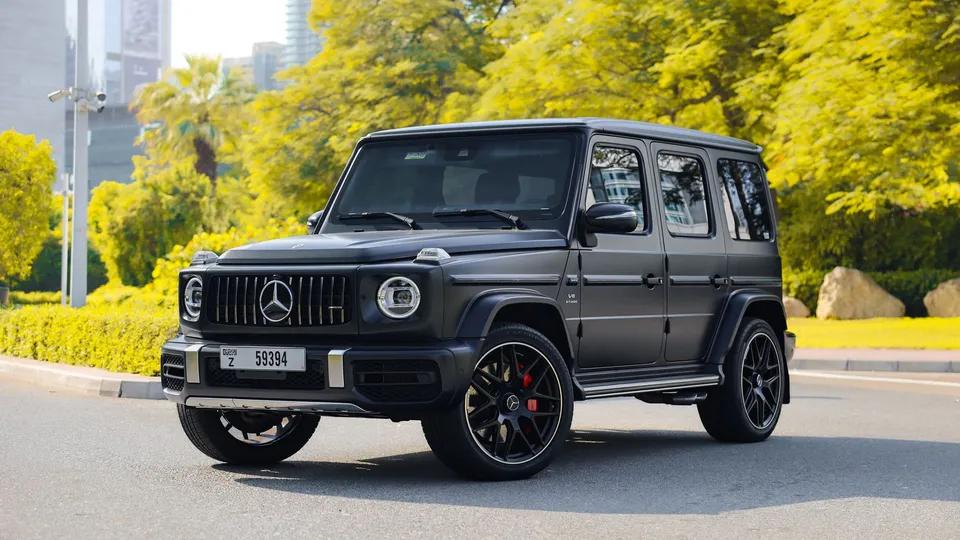 Mercedes G63 AMG Black matte - 885x460