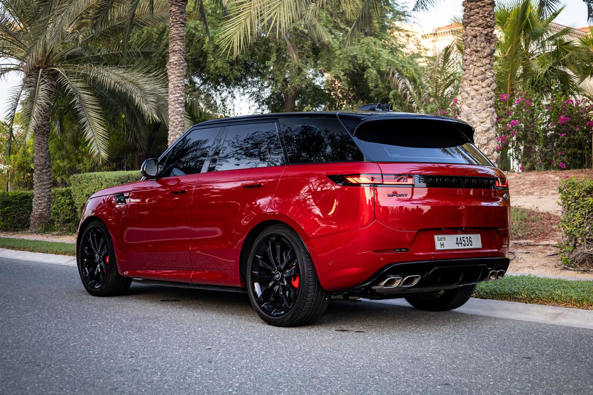 Rent Range Rover Sport in Dubai from 1020 AED/Month | Trinity Car Rental